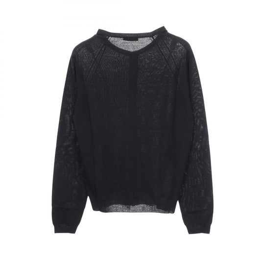 BOTTEGA VENETA Navy Wool Cardigan Size 38