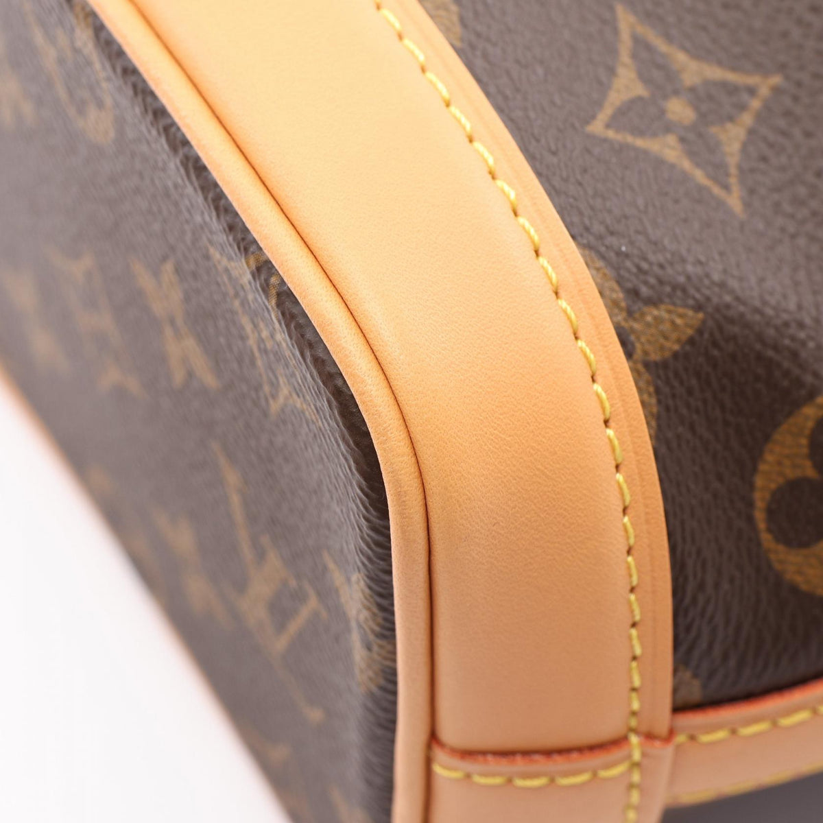 LOUIS VUITTON Nano Noe Monogram Bag Brown