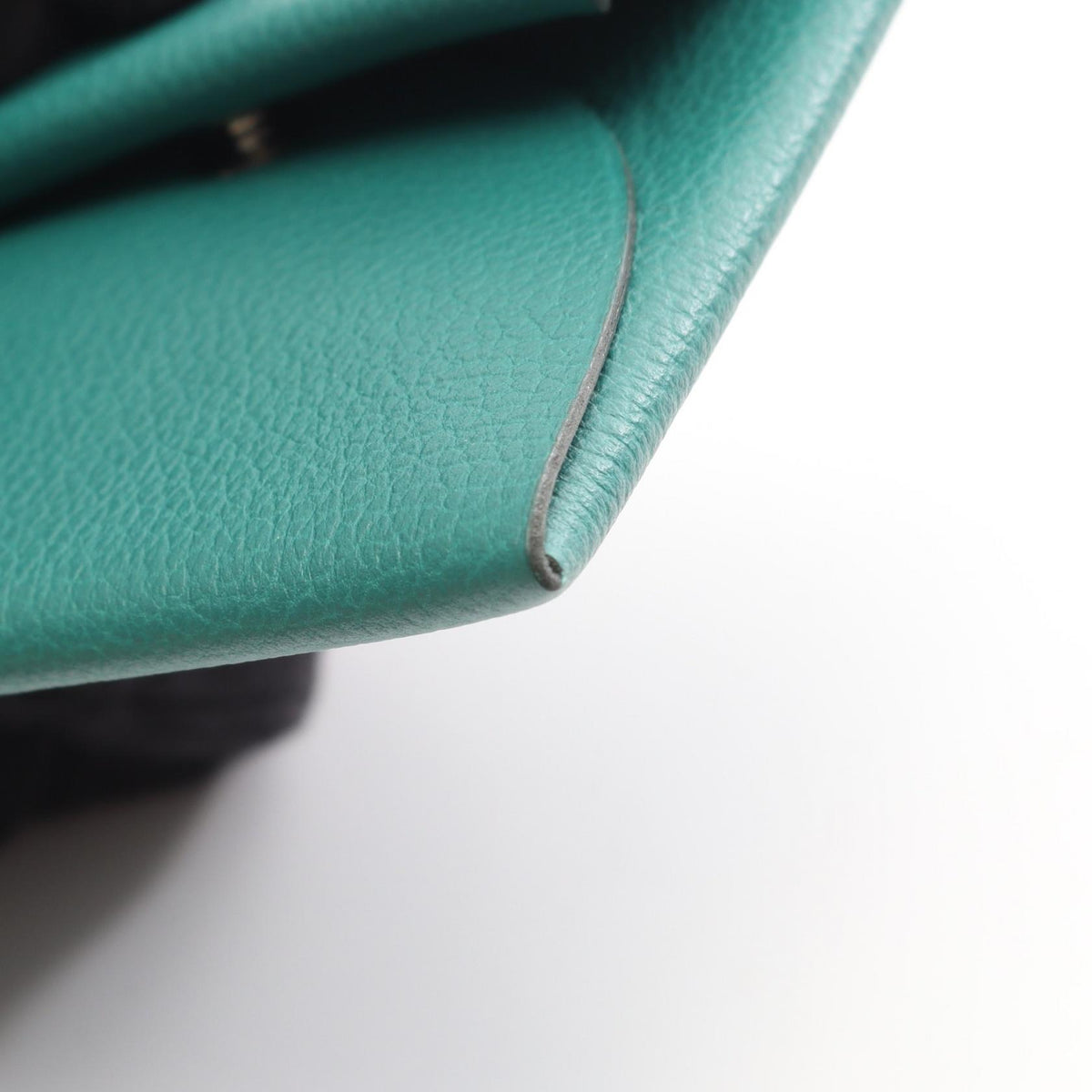 HERMES Bastia Verso Malachite Coin Case