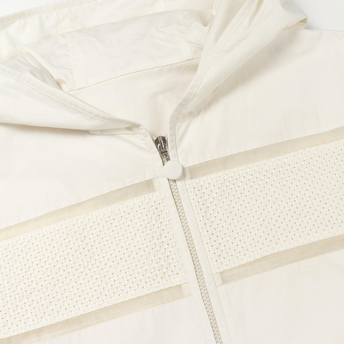 MONCLER CLISSON White Polyester Jacket Size 2