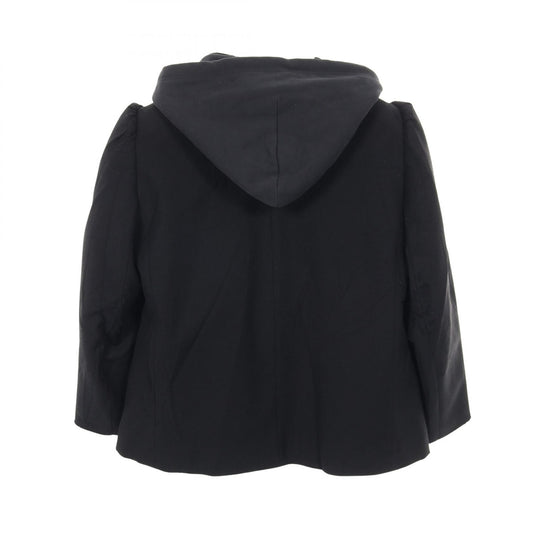 BALENCIAGA Nylon Blazer Black Size 34