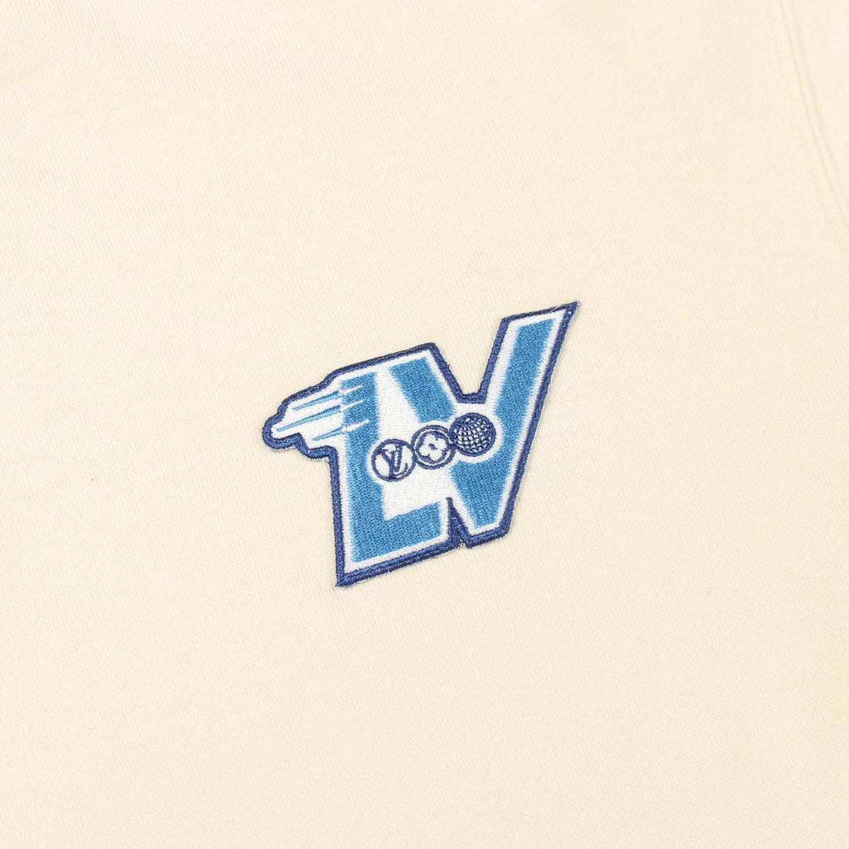 LOUIS VUITTON LV Flight Mode Cotton Hoodie Beige Size S
