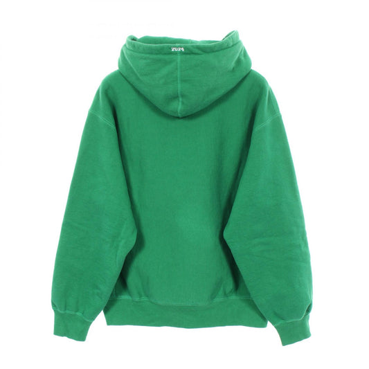 Supreme Box Logo Hooded Sweatshirt Green Size S