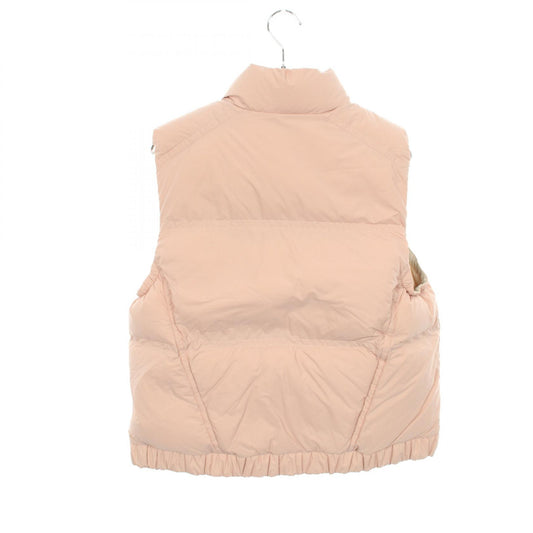 MONCLER GRENOBLE Baise Gilet Down Vest Pink Size 4