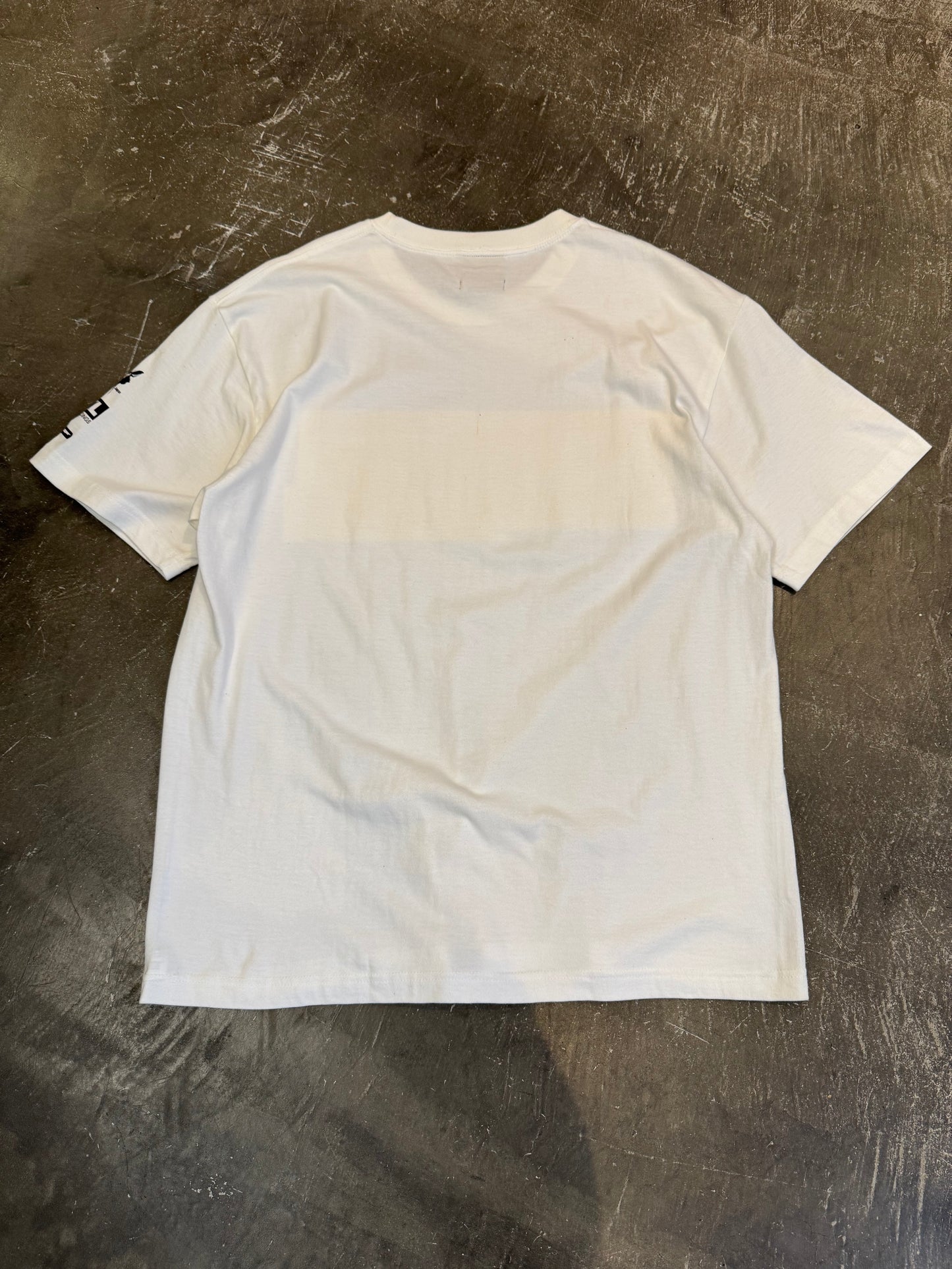 Swagger White Cotton T-Shirt Size XL