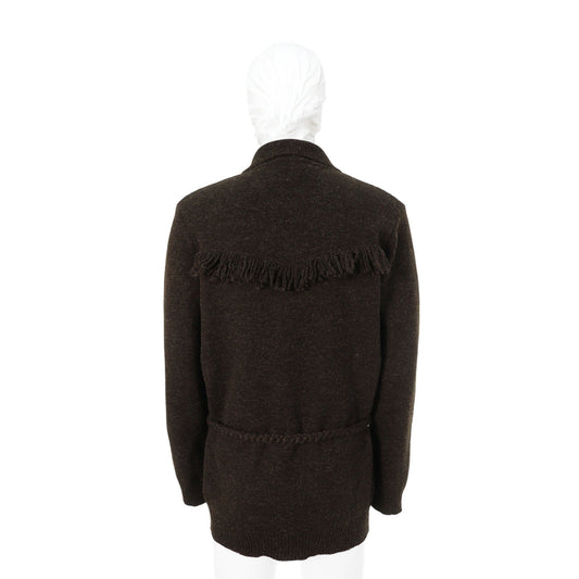 NUMBER (N)INE 2002AW Brown Wool Knit Sweater Size 2