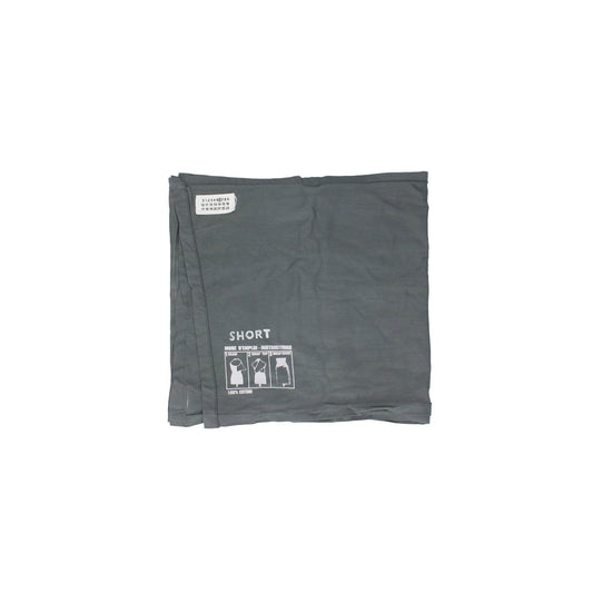 Maison Martin Margiela Khaki Cotton Scarf