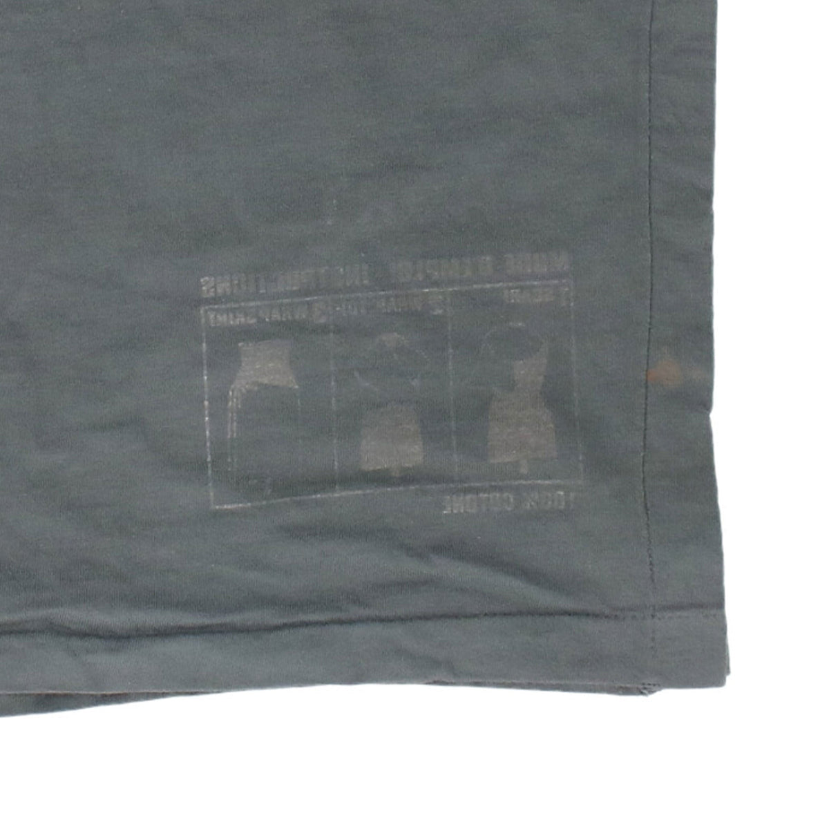 Maison Martin Margiela Khaki Cotton Scarf