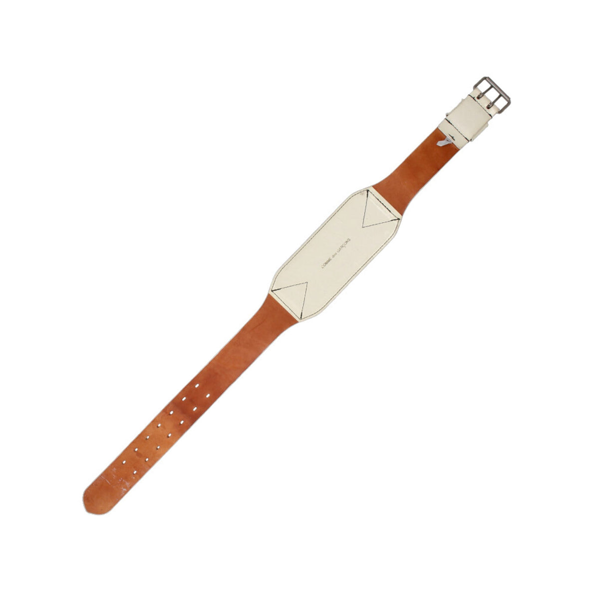 COMME des GARCONS Off-White Adjustable Wide Belt