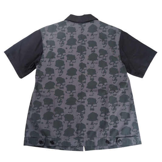 UNDER COVER 96SS Skull Pattern Zip Up Shirt Jacket