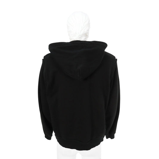 UNDERCOVER 2011 S/S Black White Cotton Hoodie Size M