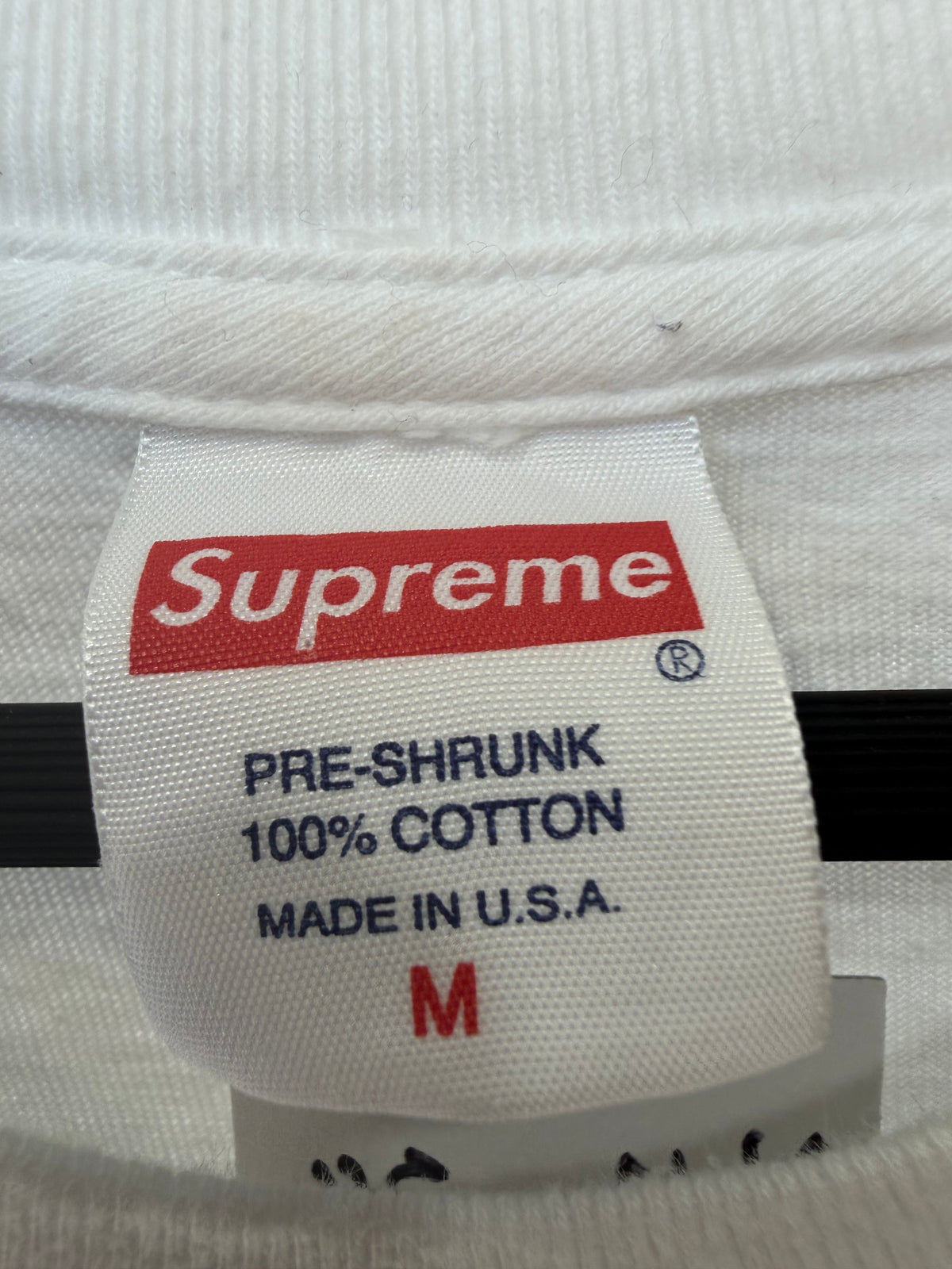 Supreme 14SS Dead Kennedys "Too Drunk" T-Shirt White Size M