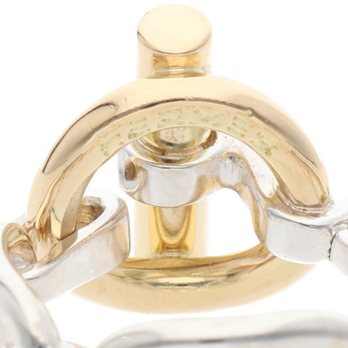 Hermes HERMÈS Silver Gold Ring