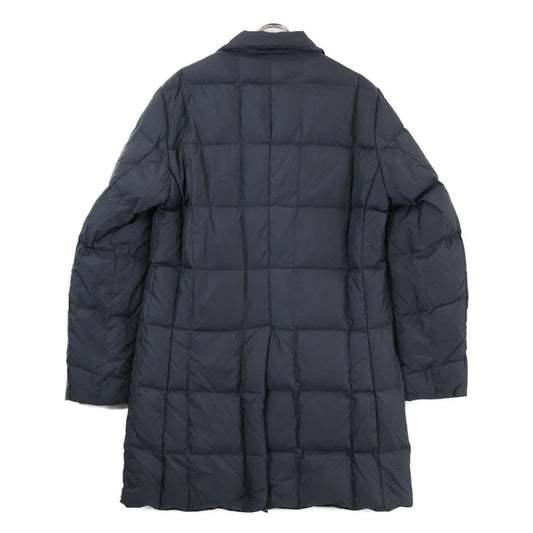 ASPESI OI22 Grey Chesterfield Quilted Down Coat Size L