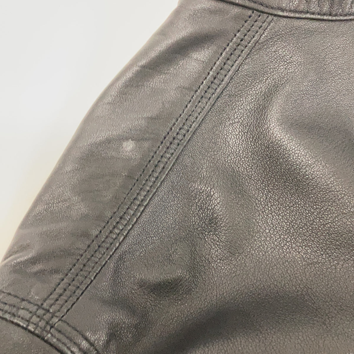 Schott Lamb Leather Coverall Jacket Black Size XL