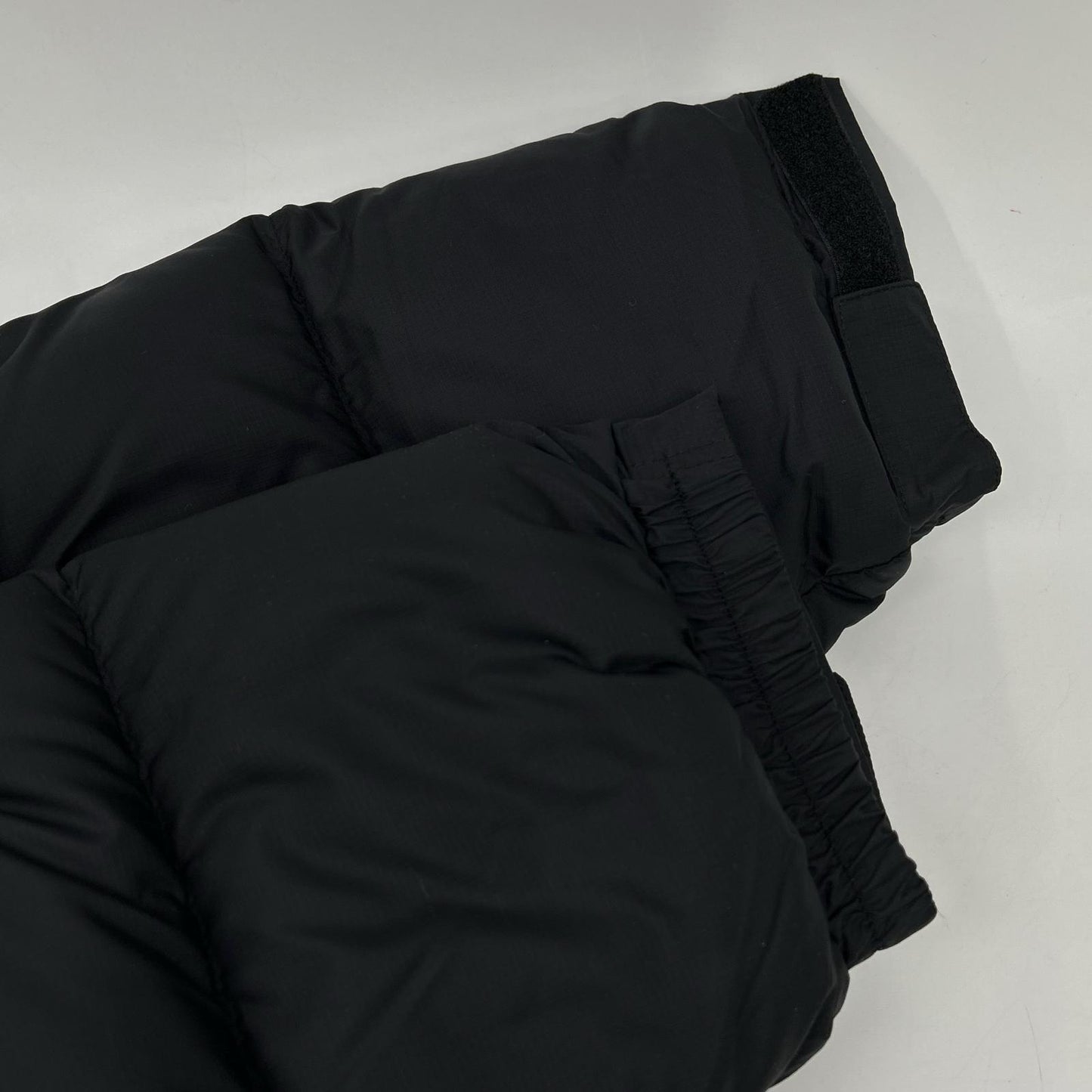 THE NORTH FACE Black Nuptse Nylon Down Jacket Size L
