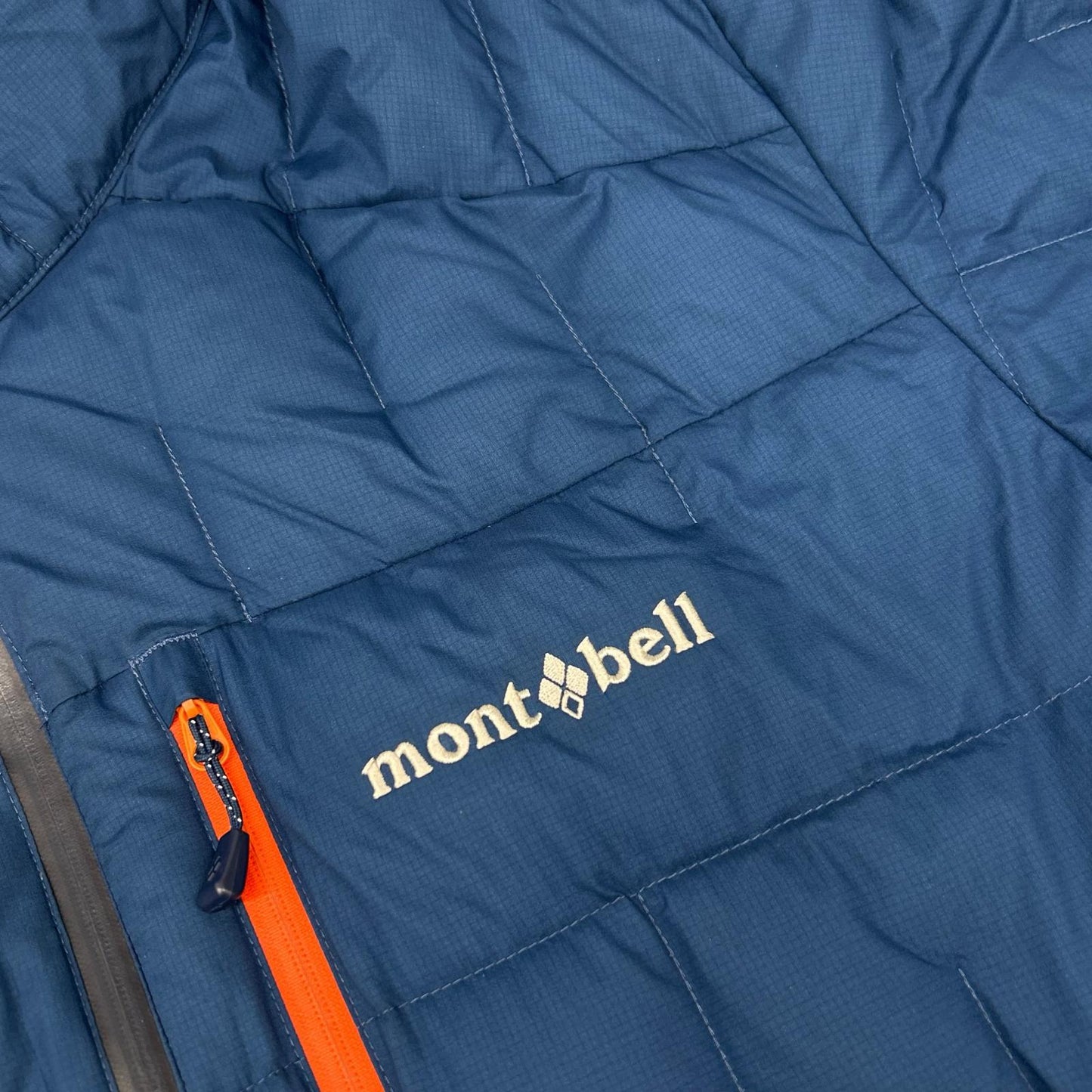 mont-bell Ignis Down Parka Nylon Navy Jacket Size XL