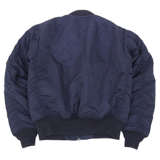 AVIREX MA-1 Reversible Flight Jacket Navy/Orange Size L