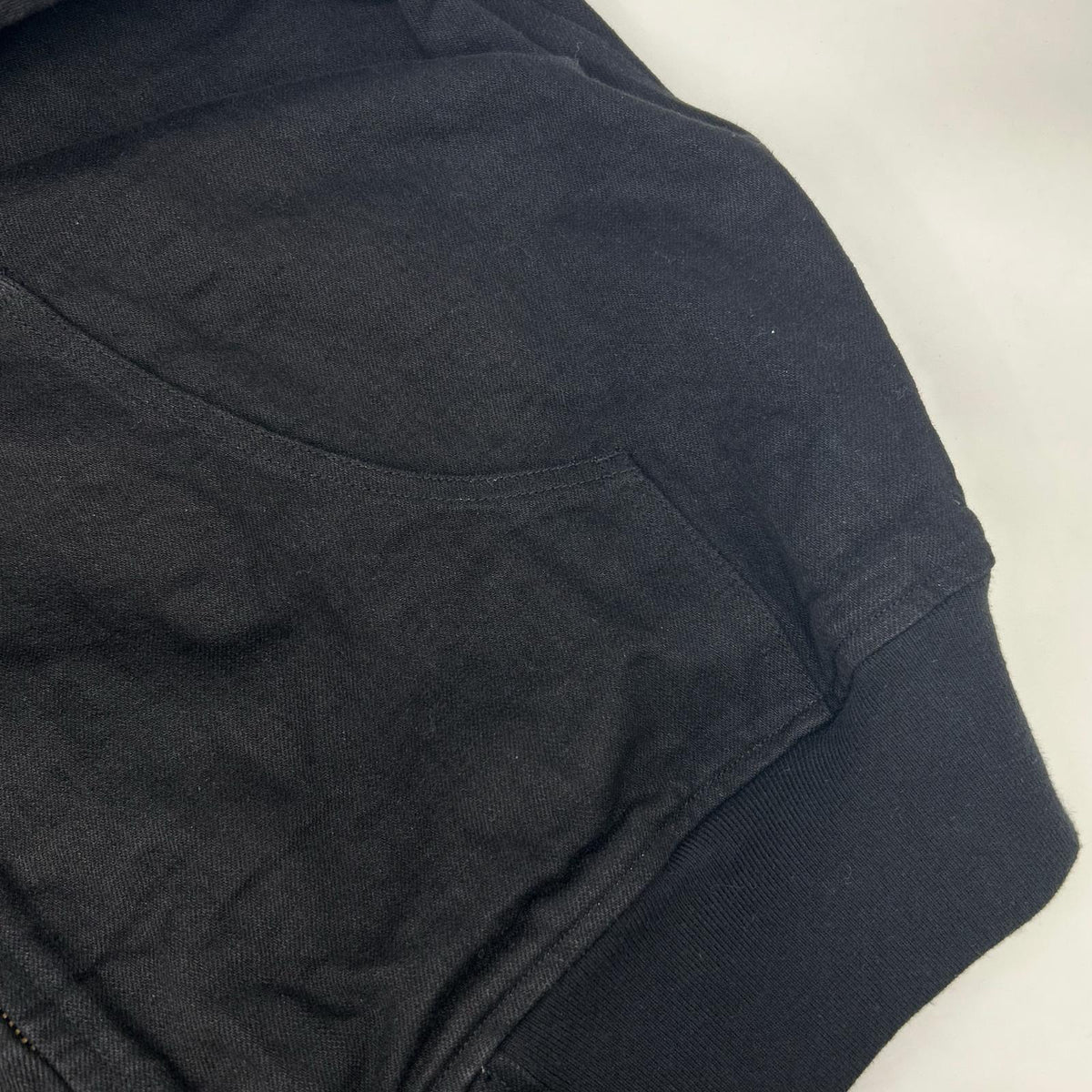 COMOLI 25AW 13.5oz Black Denim Zip Hoodie Jacket Size 3