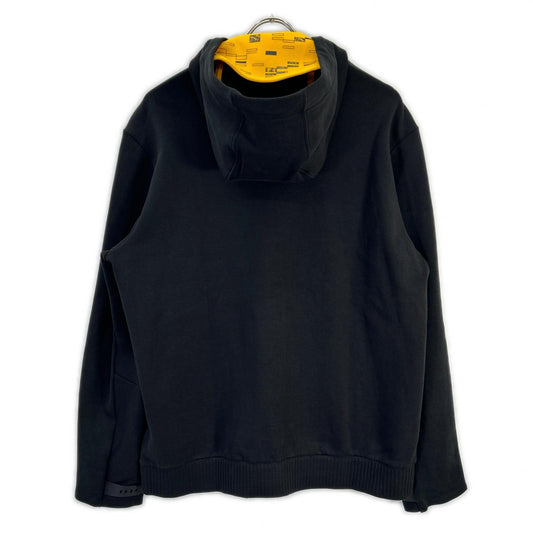 HUGOBOSS 10223627 Black Cotton Zip Hoodie Size