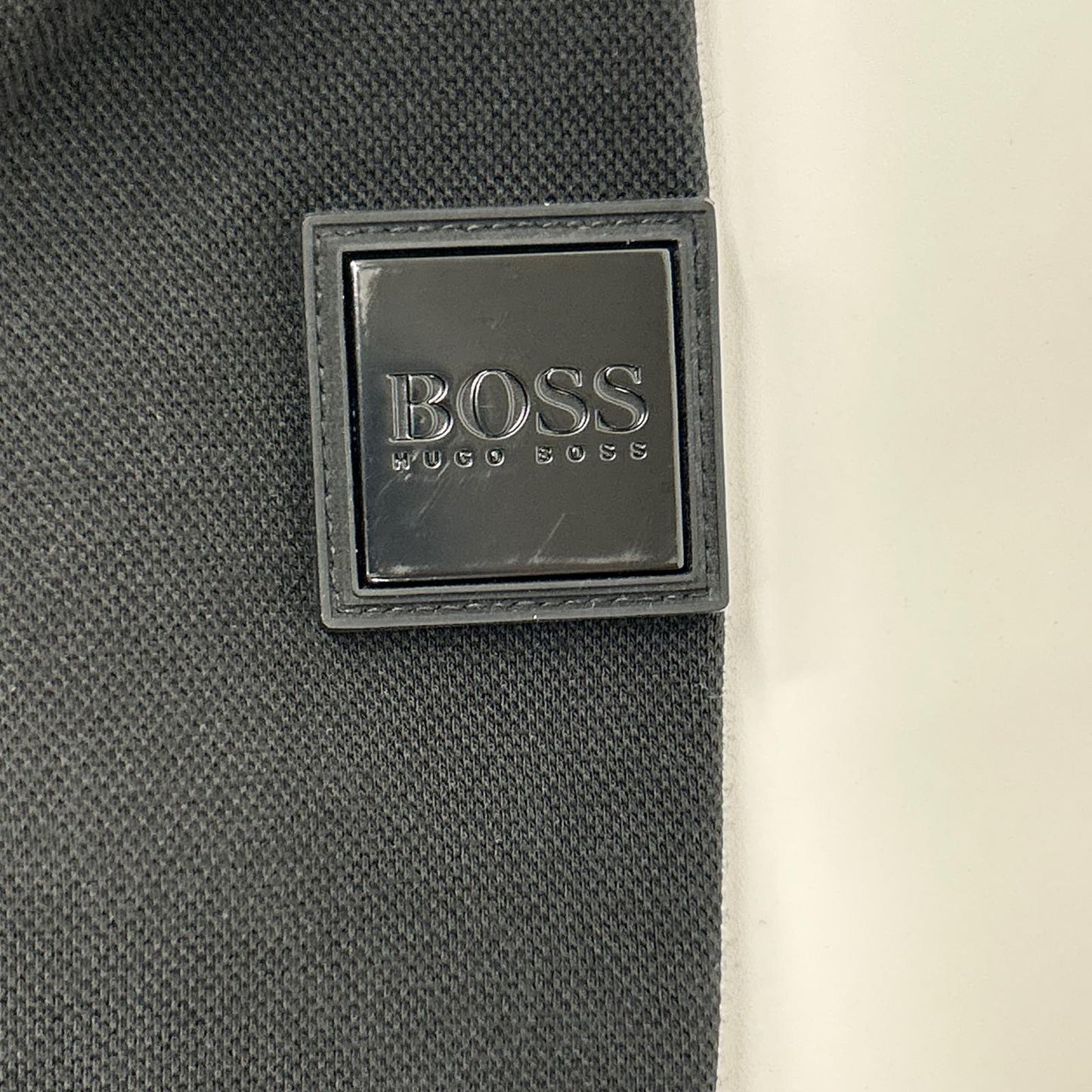 HUGOBOSS 10223627 Black Cotton Zip Hoodie Size