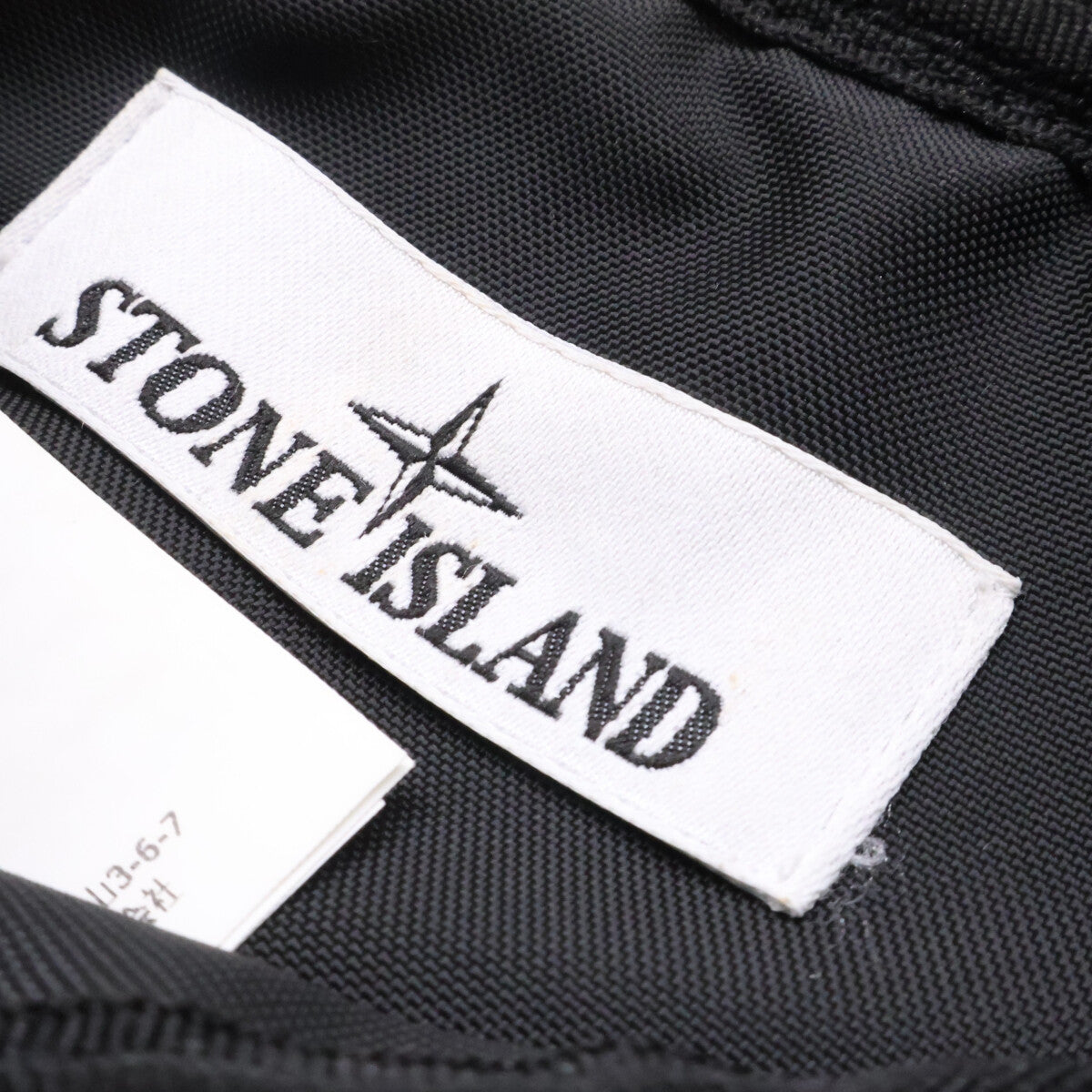 STONE ISLAND Nylon Metal Belt Bag Black Size ONE SIZE
