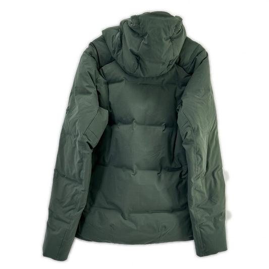 DESCENTE Mizusawa Down SHUTTLE Down Jacket Khaki Size XO