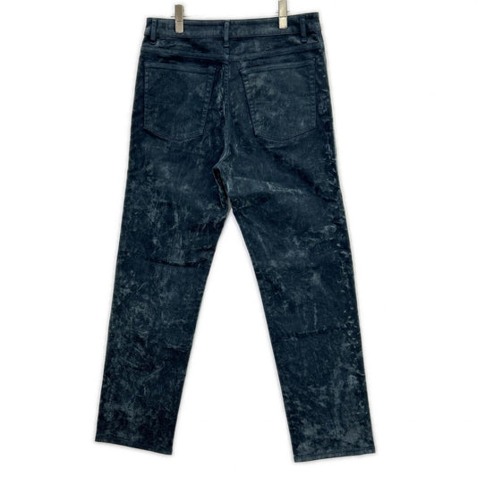 DIESEL Blue Velvet Flocked Button Fly Denim Jeans Size W32