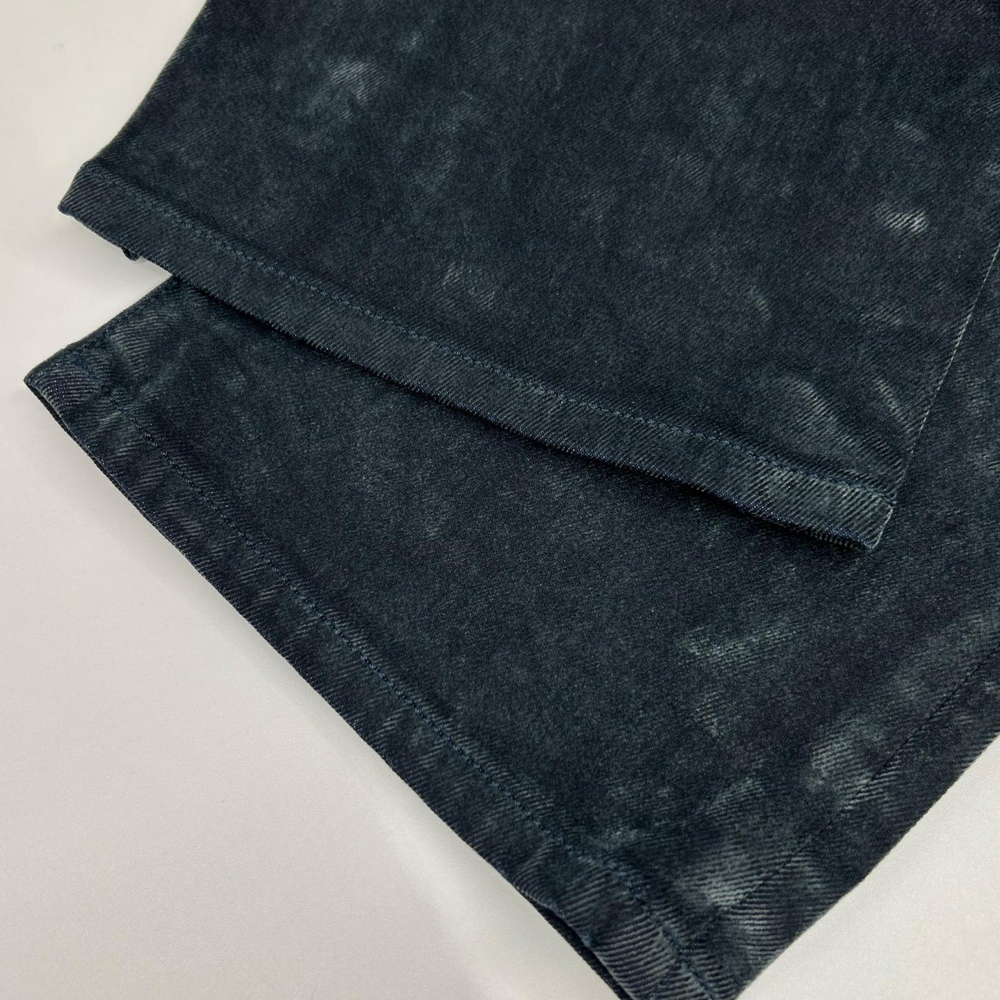 DIESEL Blue Velvet Flocked Button Fly Denim Jeans Size W32