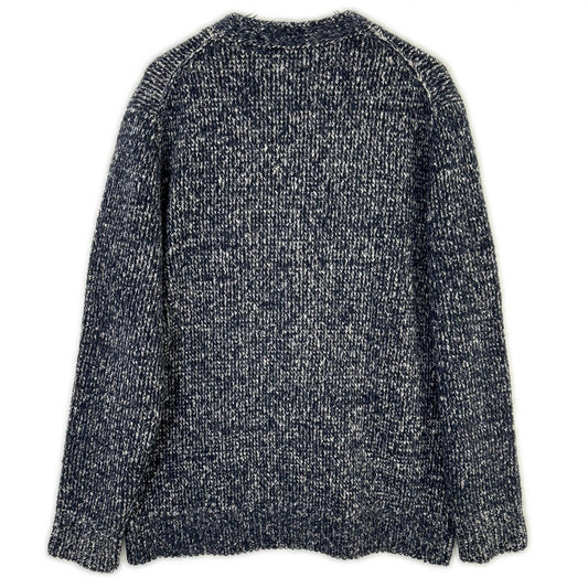 ACNE STUDIOS Cashmere Knit Cardigan Navy Wool Size M