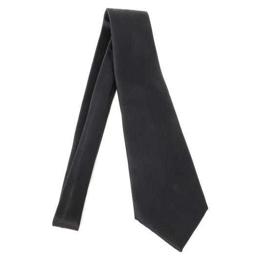 Brioni Black Silk Tie Size ONE SIZE