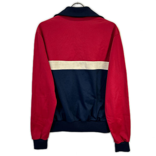 adidas 80s Track Jacket Bordeaux Navy White Size 180