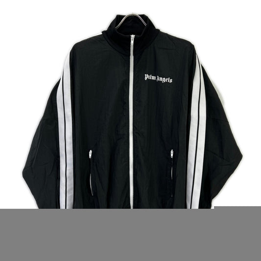 Palm Angels Nylon Double-Sided Logo Blouson Black Size M