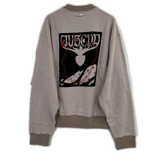 OAMC Pink Back Print Long Sleeve Sweatshirt Size XL