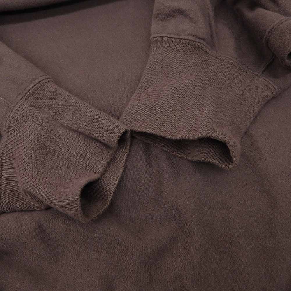 AURALEE Super High Gauze Cotton Big P/O Brown Size 5