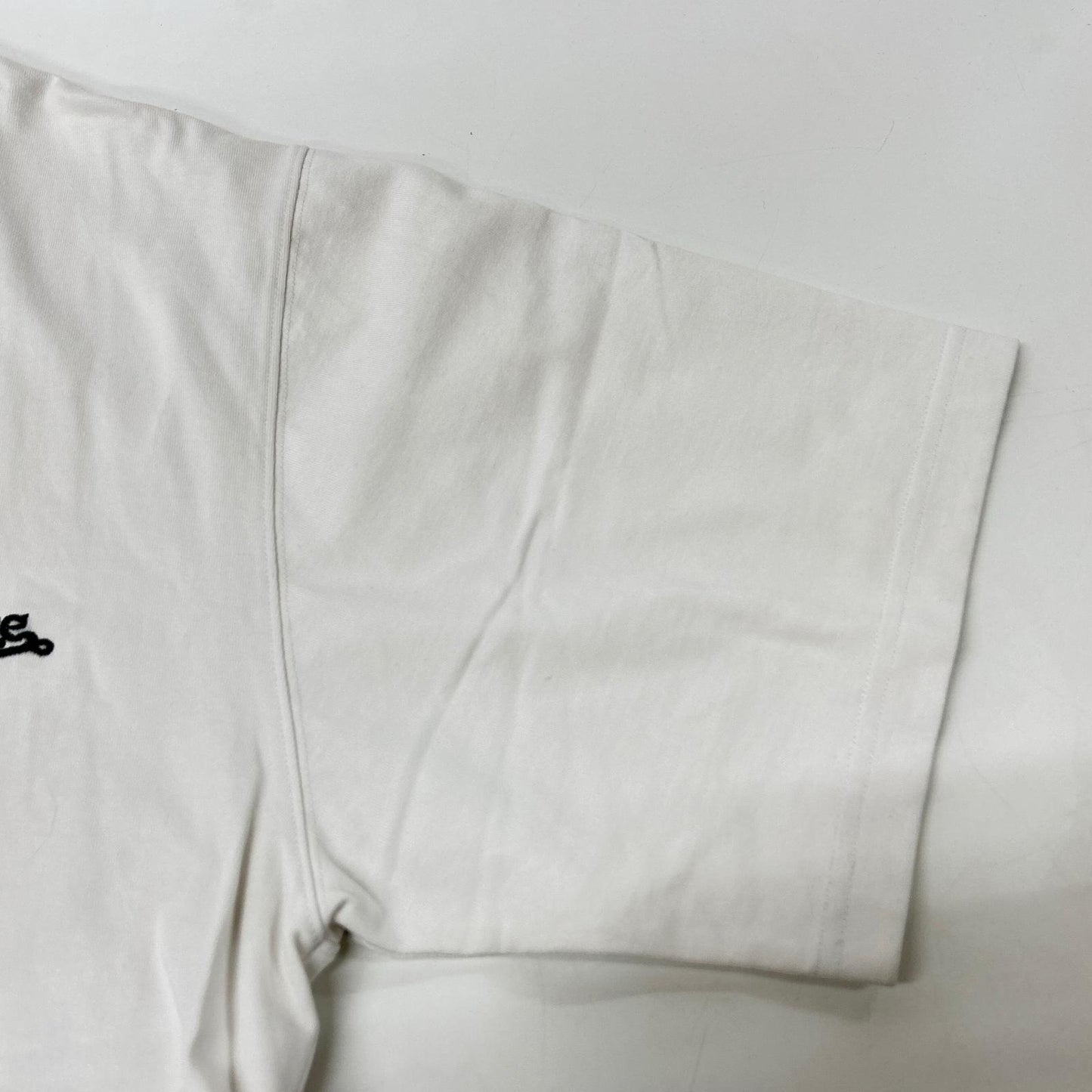 WE11DONE WD-TP7-20-100 Black/White Cotton T-Shirt Size T