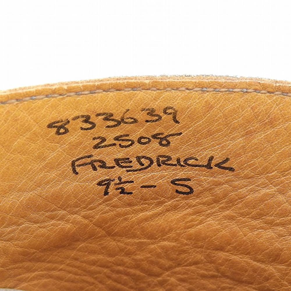 Tricker's Wingtip Leather Sneakers Gray Size 9.5