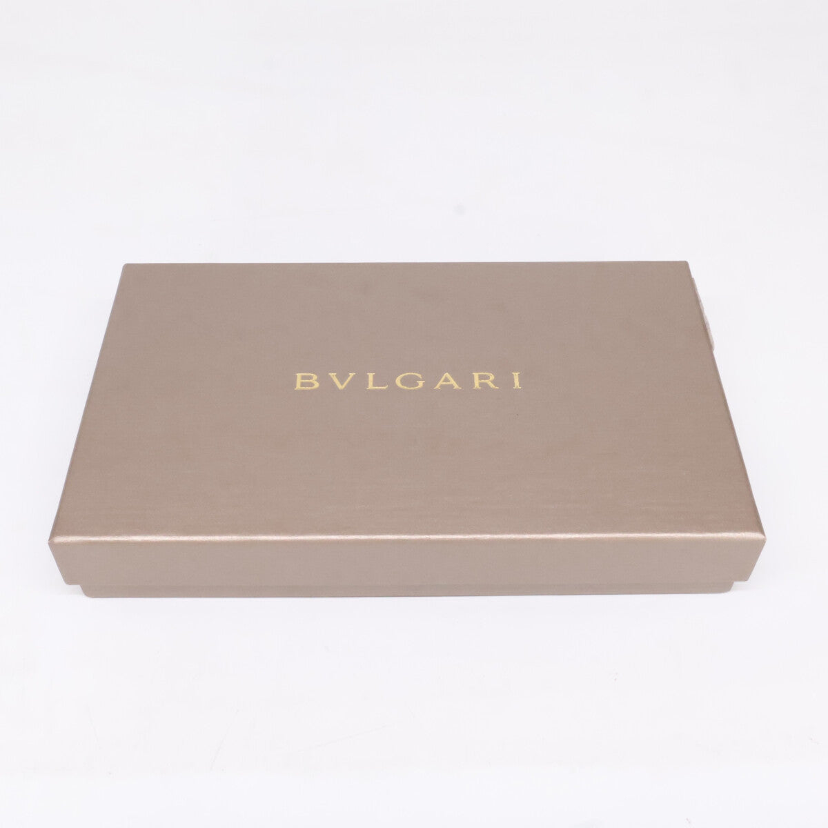 BVLGARI OCTO Leather Bi-fold Long ONE SIZE Long Wallet Size ONE SIZE