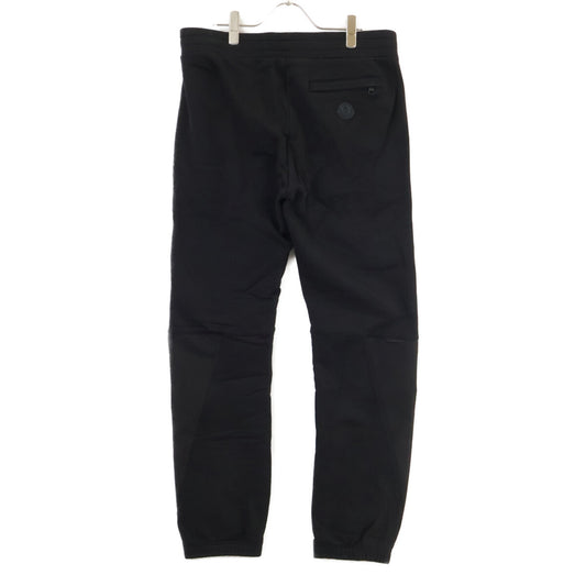 MONCLER Rubber Logo Sweatpants Black Size M