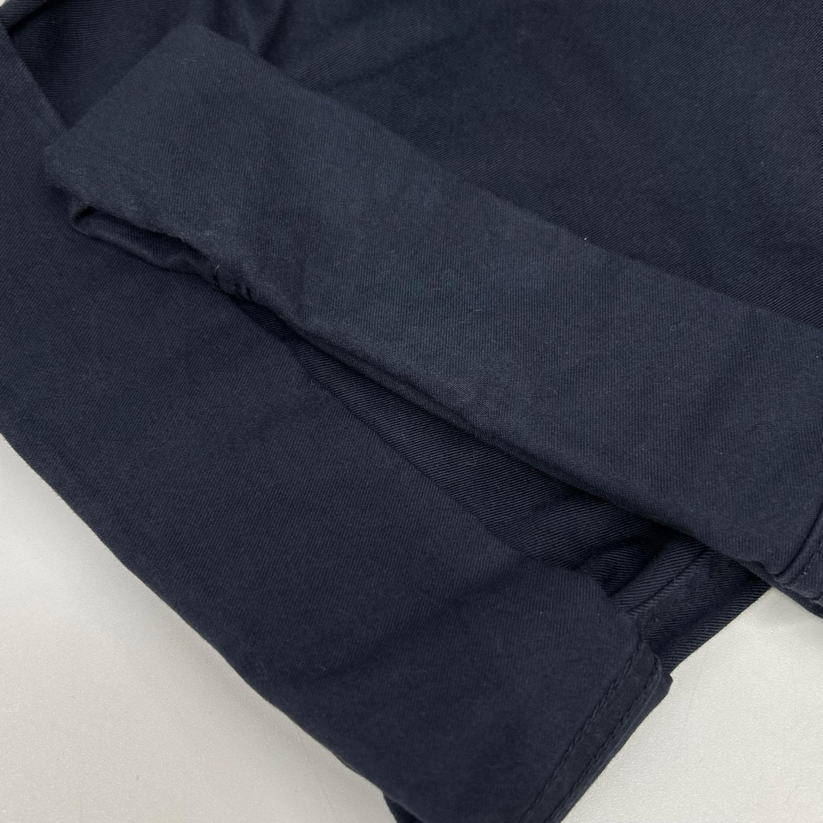 NIGEL CABOURN Basic Cotton Chino Pants Black Size 30