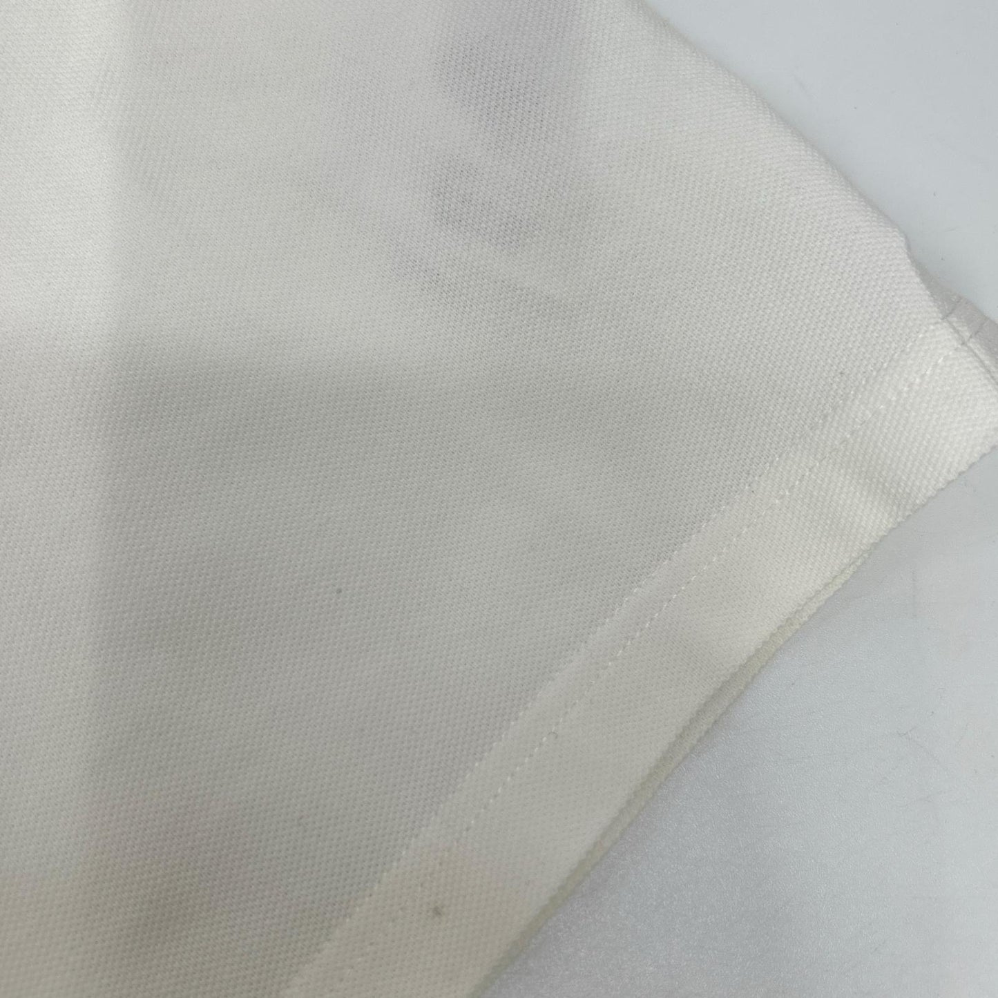 MONCLER White Stripe Polo Size S
