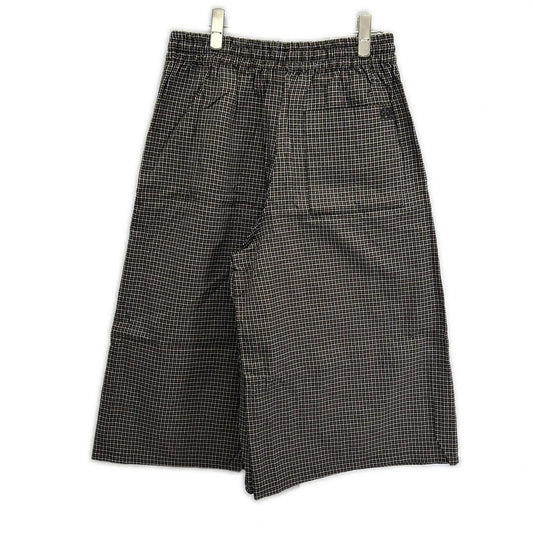 LOEWE Paula's Ibiza Micro Check Linen Shorts Size S