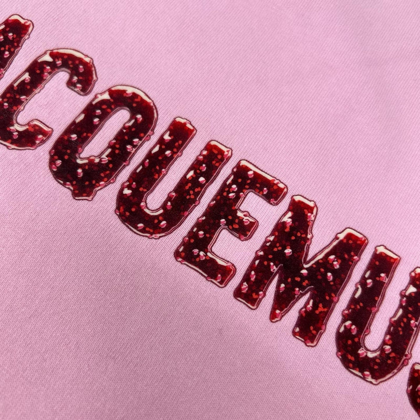 JACQUEMEUS Logo Long Sleeve T-Shirt Pink Size S
