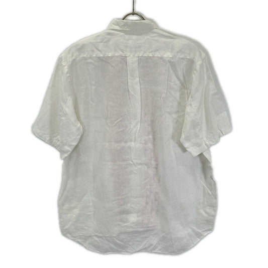 COMMEdesGARCONS SHIRT S10056 Linen Pink Shirt White Size S