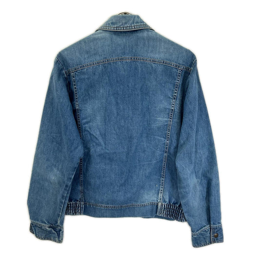 LEVI'S 70s Blue Denim Zip-Up Jacket Size L