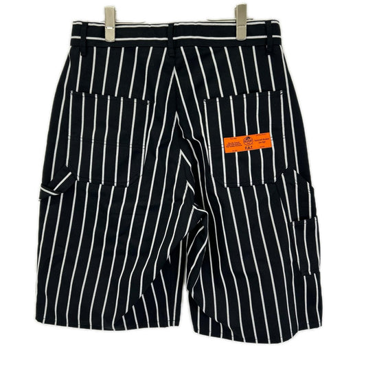 FAT x REDCAP Hammerkap Stripe Pants Black Size TITCH