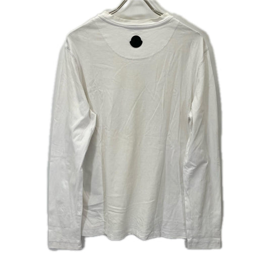 MONCLER White MAGLIA T-Shirt Size L