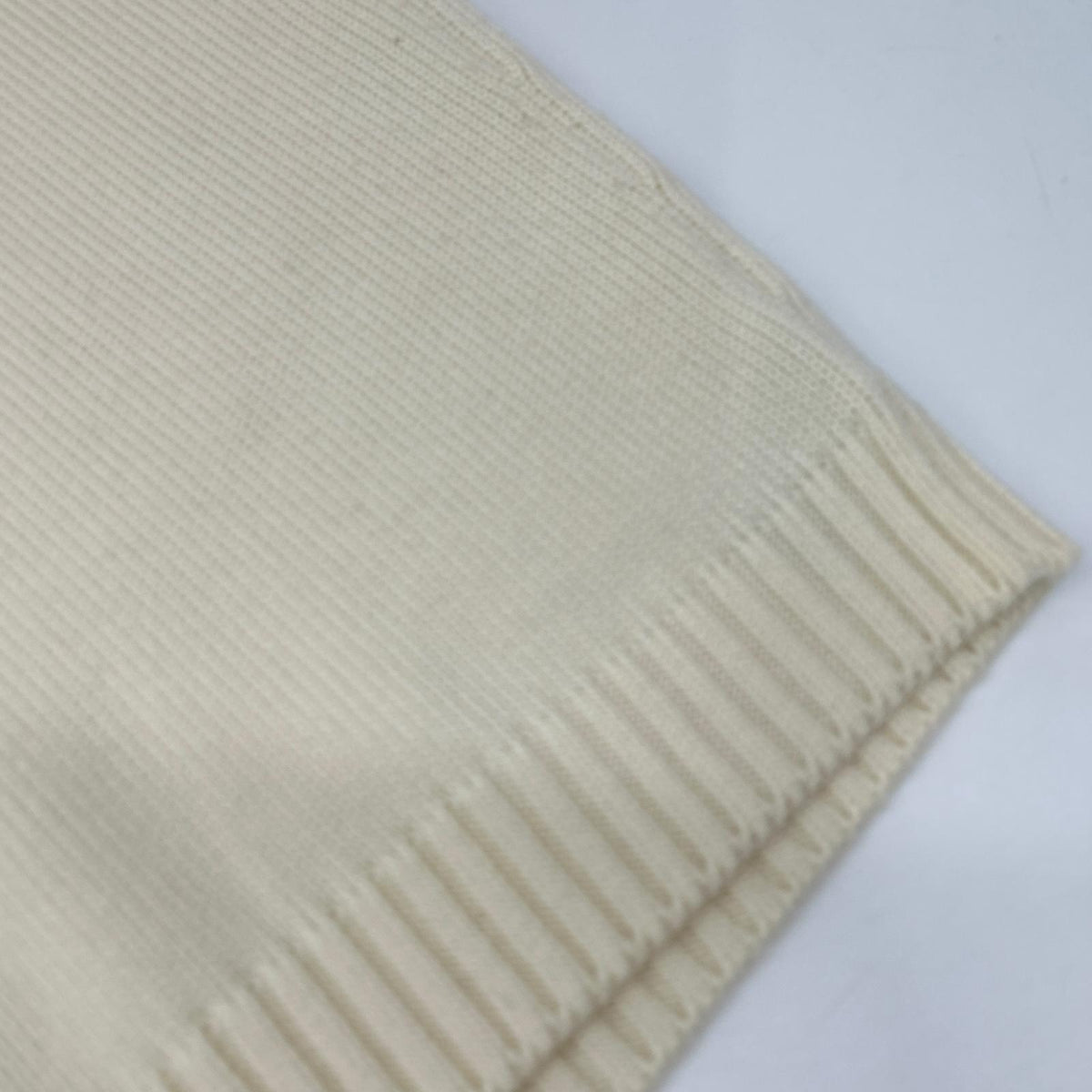 ZANONE Ivory 5-Gauge Wool Solid Turtleneck Knit Size 48