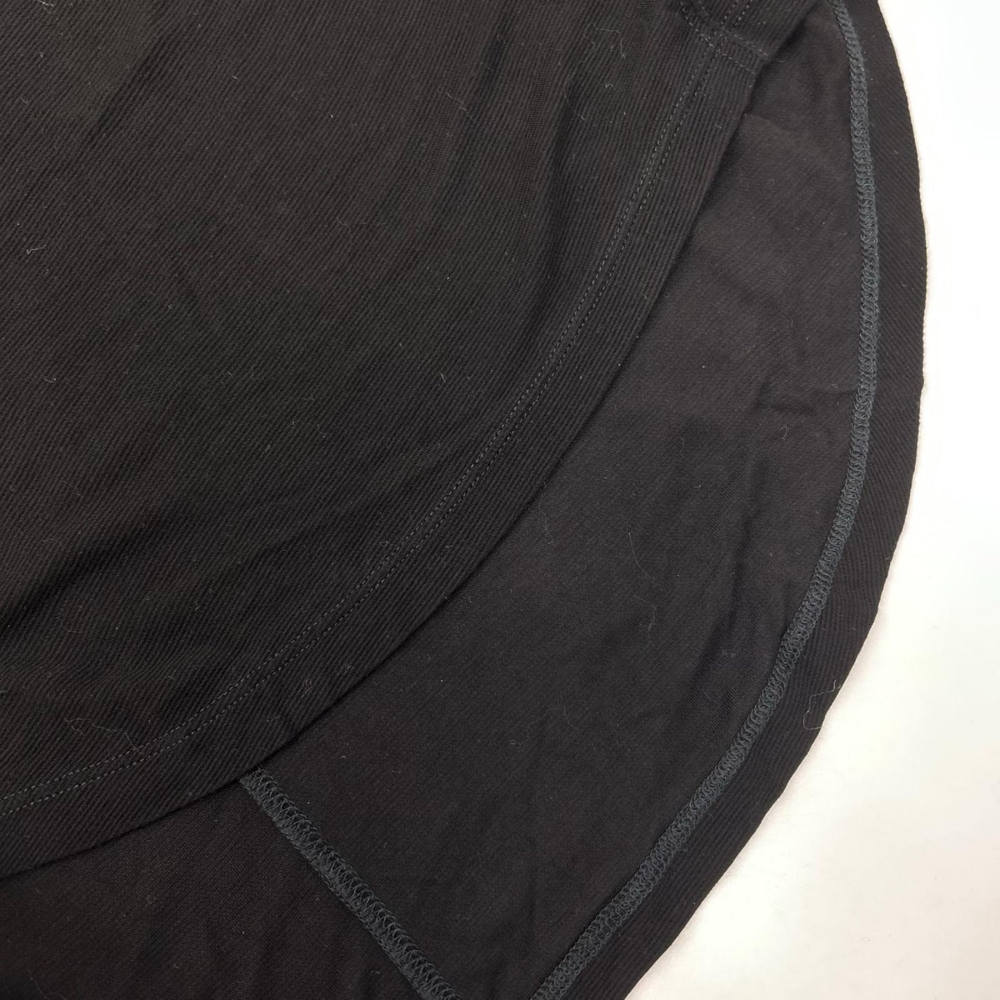 JULIUS '23 Collection 827CUM7 Short Sleeve Poncho Black