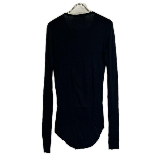 D.HYGEN ST101-0824S Rayon Long Sleeve T-Shirt Black Size 2